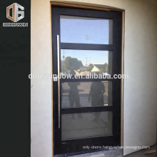 Double glazed tempered glass casement door commercial aluminium casement door frame price